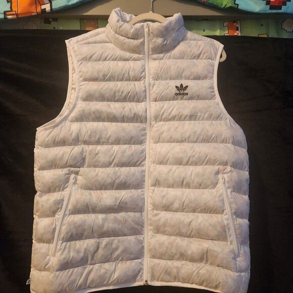 adidas Men's Originals Essentials+ Mse with Nature Sleeveless Vest HK7539 Sz M - Picture 2 of 11